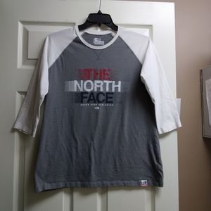 North face baseball tee